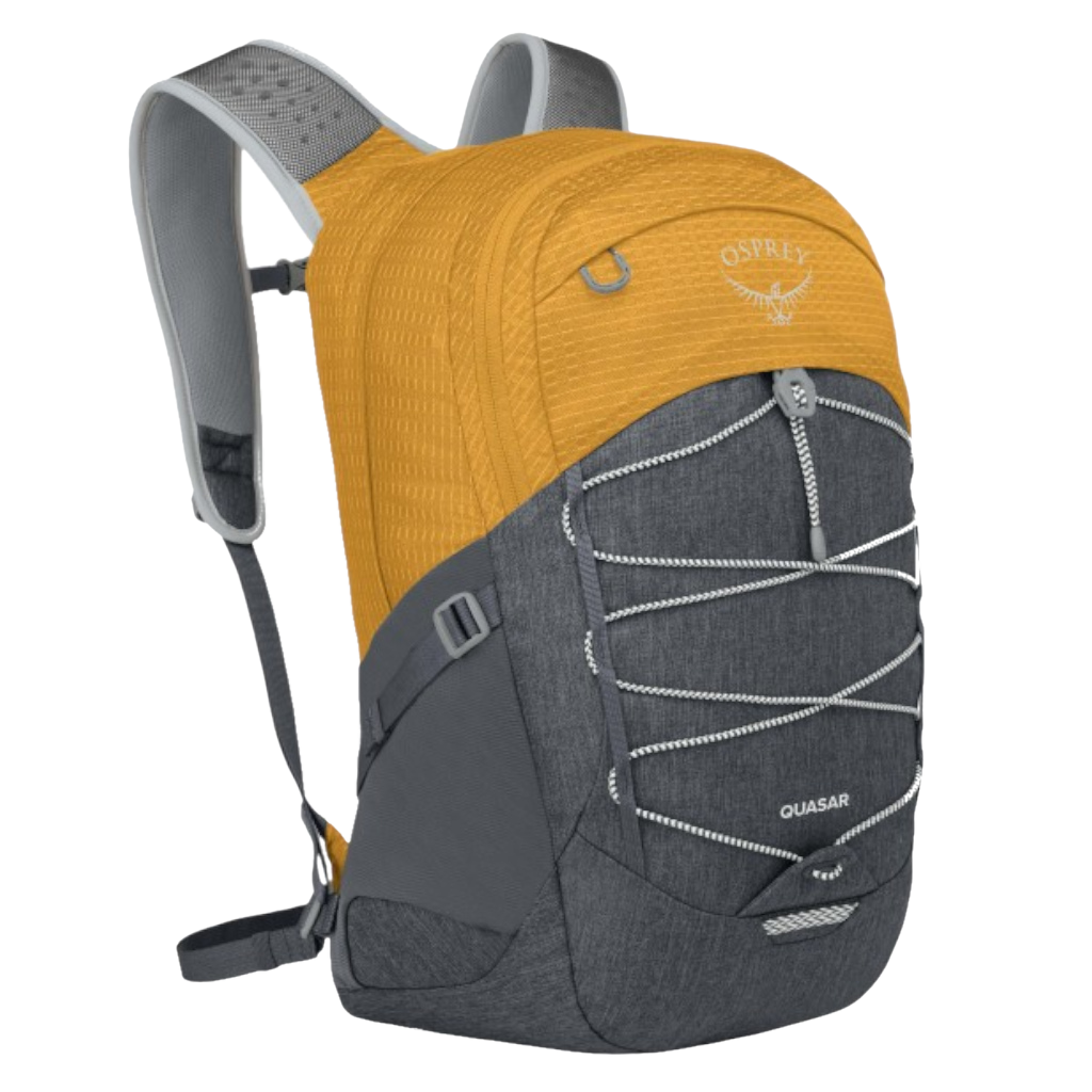 Osprey Quasar AI10004600 Backpack grey front 3qrtr primary