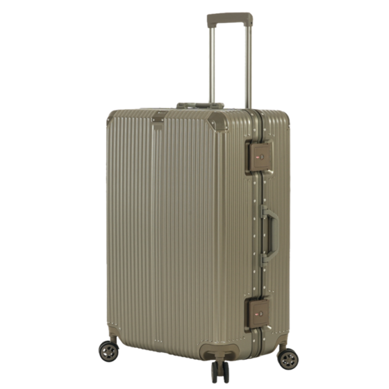 Paklite Metro PLMET6956 Check in 75cm Spinner champagne front3qrtr