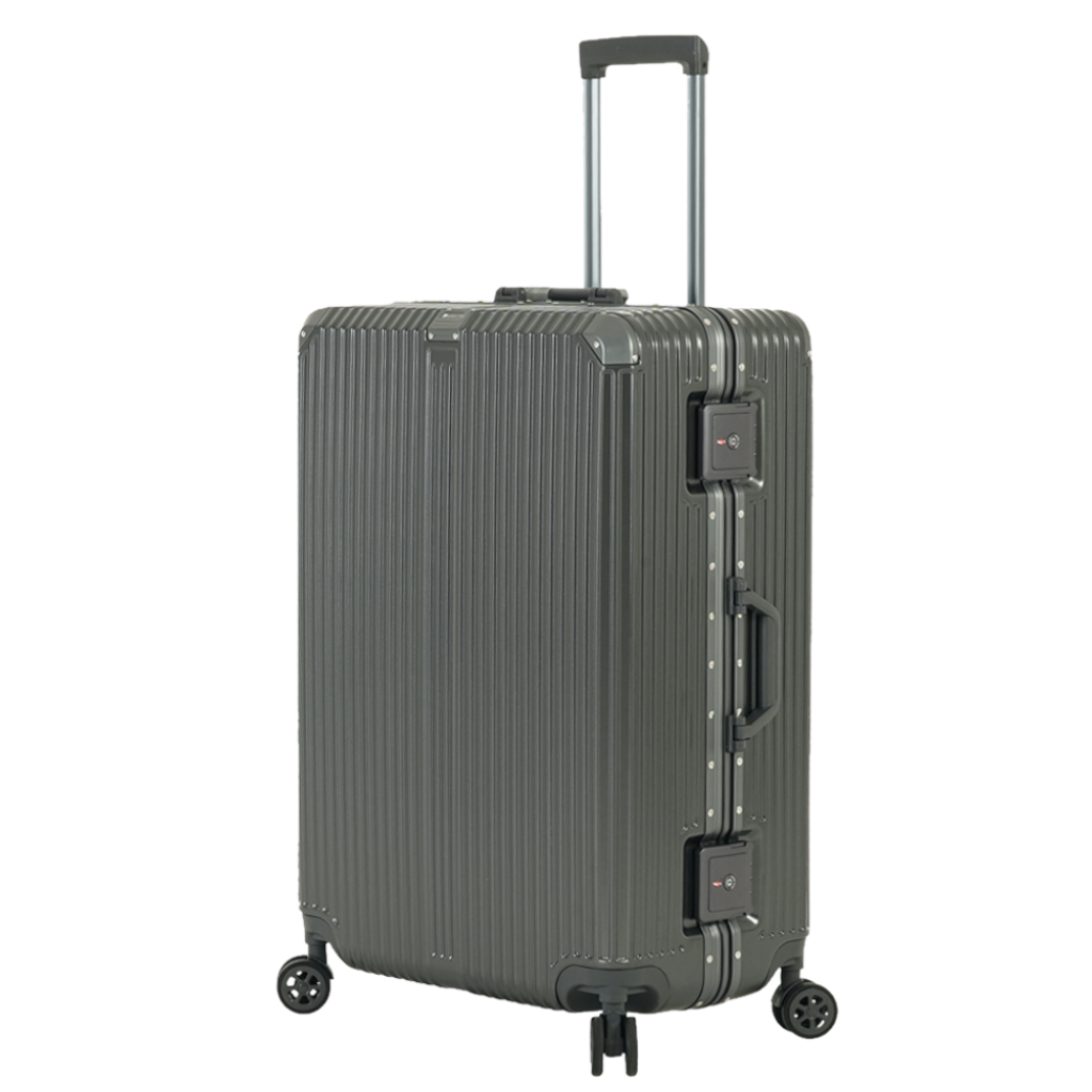 Paklite Metro PLMET6956 Check in 75cm Spinner charcoal front3qrtr