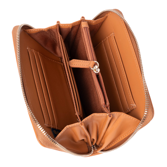 Polo New Icon POS43244 Medium Zip Around brown interior