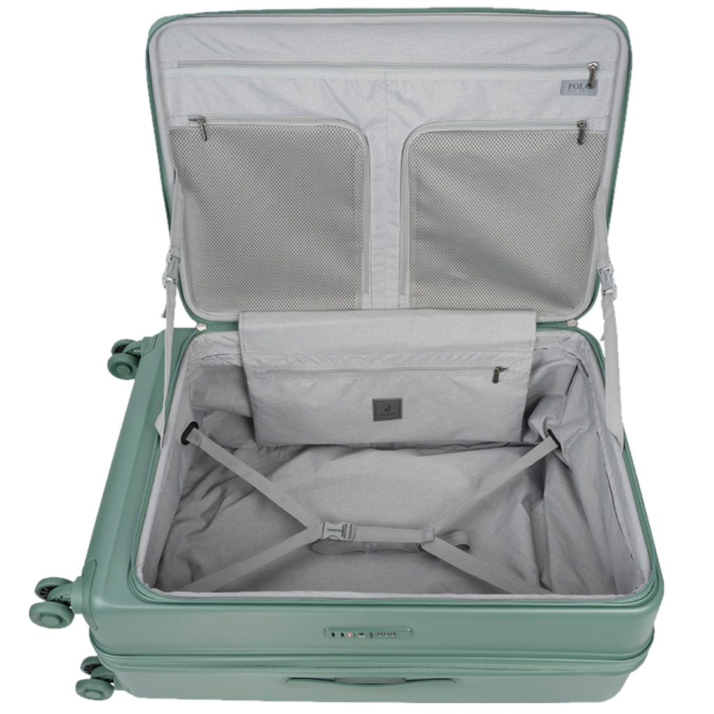 Polo Orion PO60764 Check in Spinner green interior