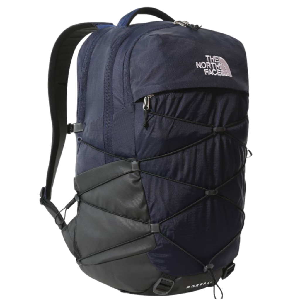 The North Face Borealis Backpack Navy Black front3qrtr primary