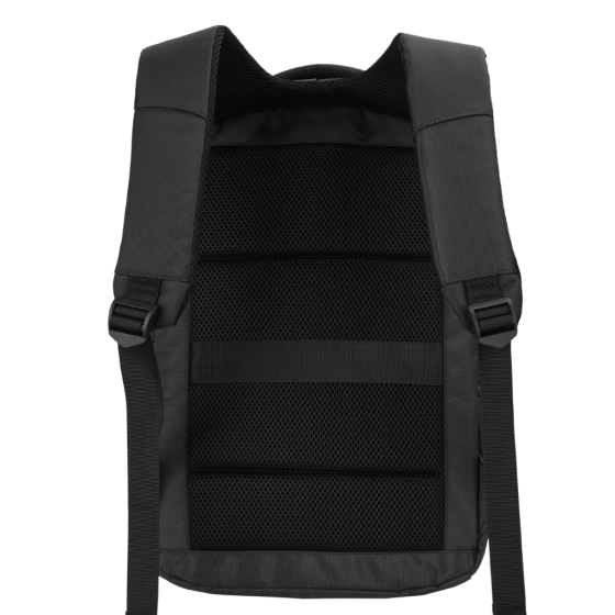 Volkano 7151 Midtown laptop Backpack black rear
