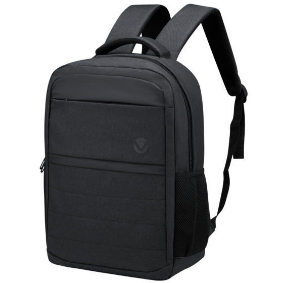 Volkano 9243 indigo Backpack Black front3qrtr