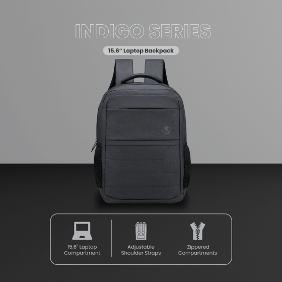 Volkano 9243 indigo Backpack Black info1