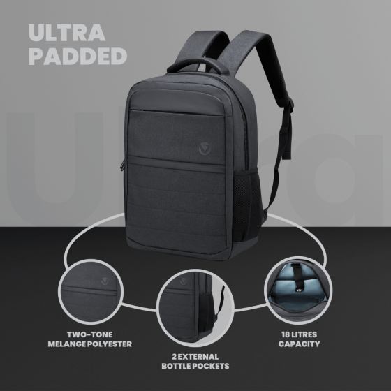 Volkano 9243 indigo Backpack Black info2