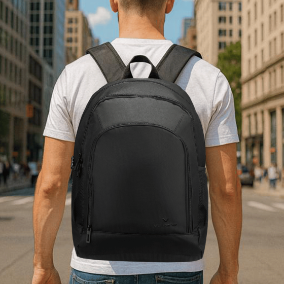 Volkano Lukas Backpack 9201 Black lifestyle