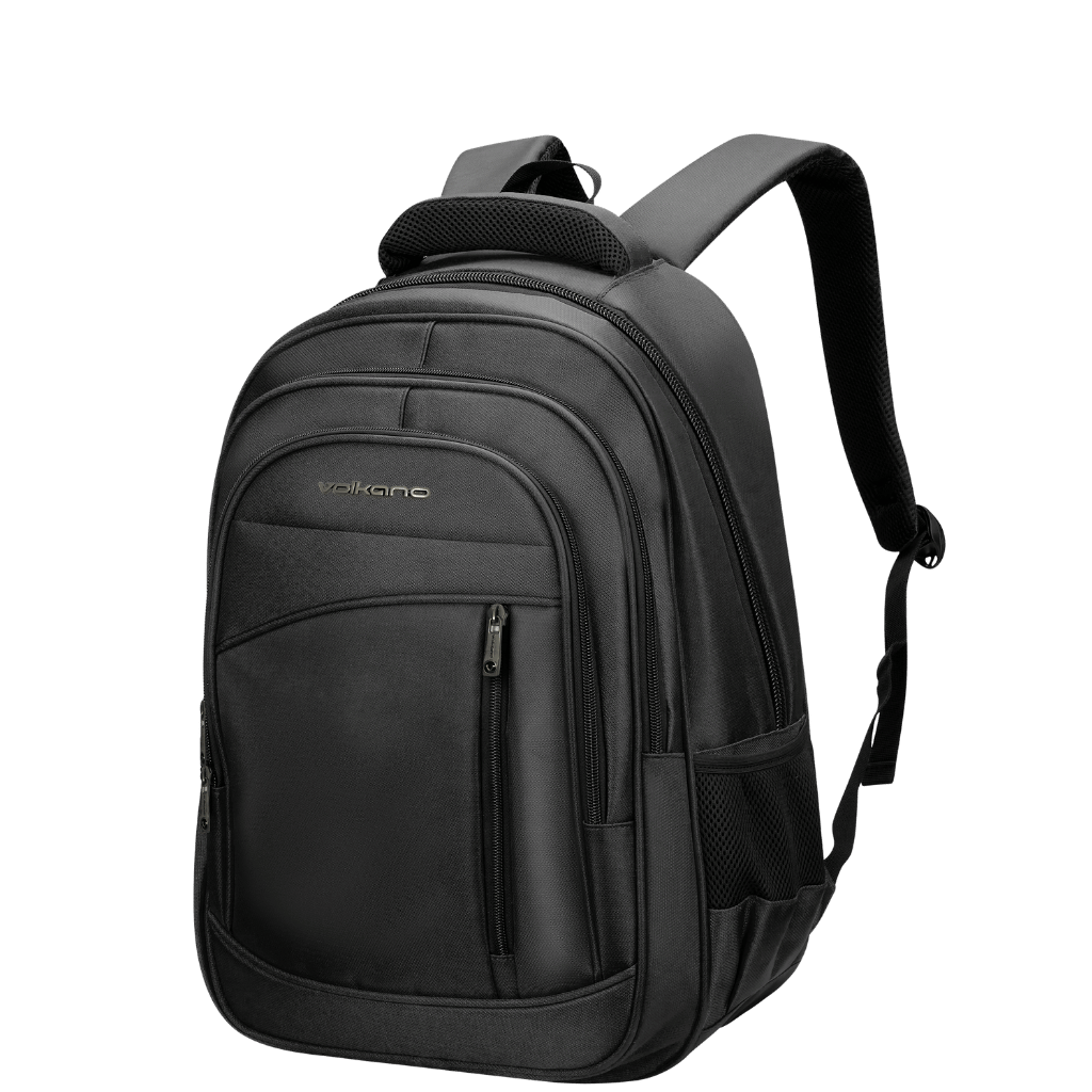 Volkano Spectre Backpack 9299 Black front3qrtr