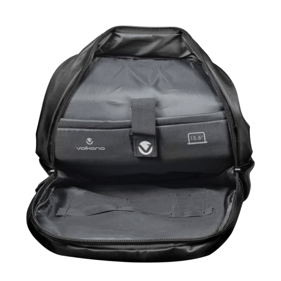 Volkano Spectre Backpack 9299 Black interior2