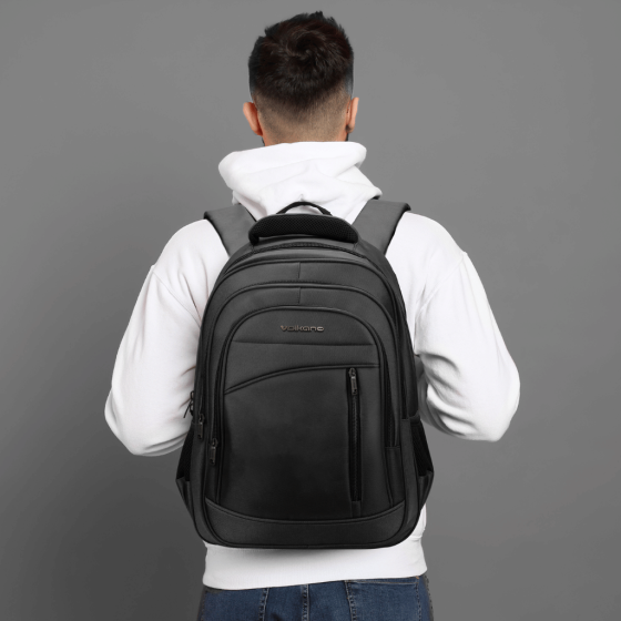 Volkano Spectre Backpack 9299 Black lifestyle1