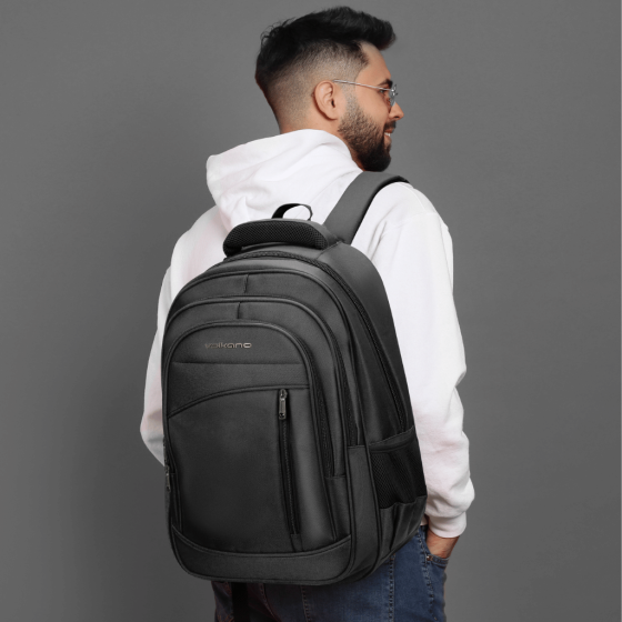 Volkano Spectre Backpack 9299 Black lifestyle2