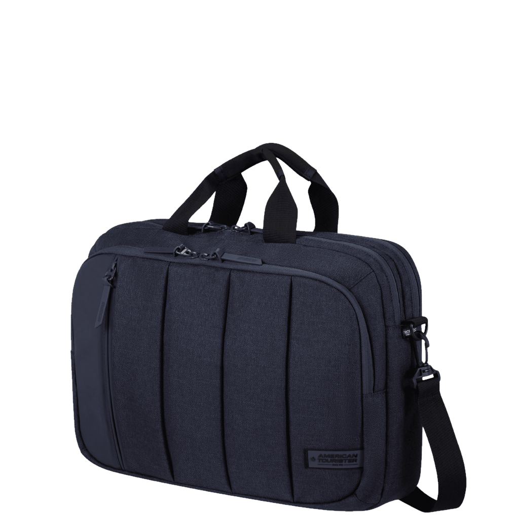 AT Street Hero ME2 15 inch laptop briefcase navy front3qrtr primary