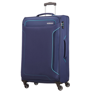 American Tourister Holiday Heat Navy 79 front3qrtr primary
