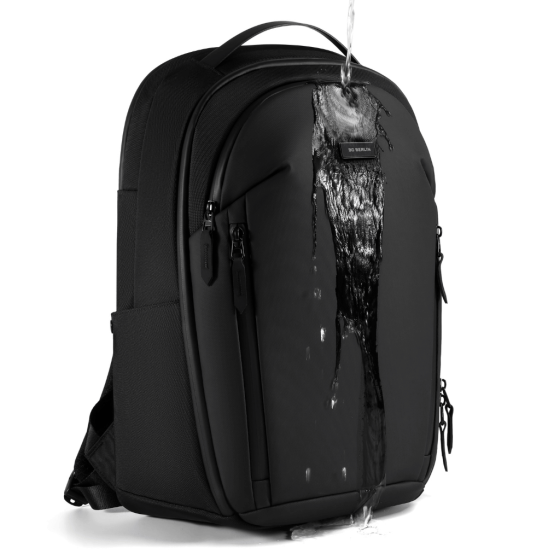 BG Berlin Nexus Lifestyle Edge Laptop Backpack black front3qrtr water