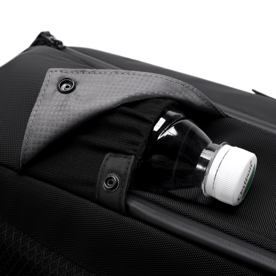 BG Berlin Nexus Lifestyle Edge Laptop Backpack black water bottle