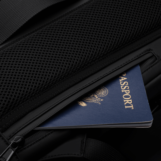 BG Berlin Nexus Lifestyle KBS 3902 Vacuum backpack black secure pocket