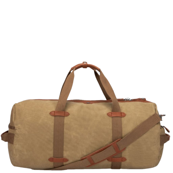 Brando Duvall 4121 duffle holdall khaki brown front primary