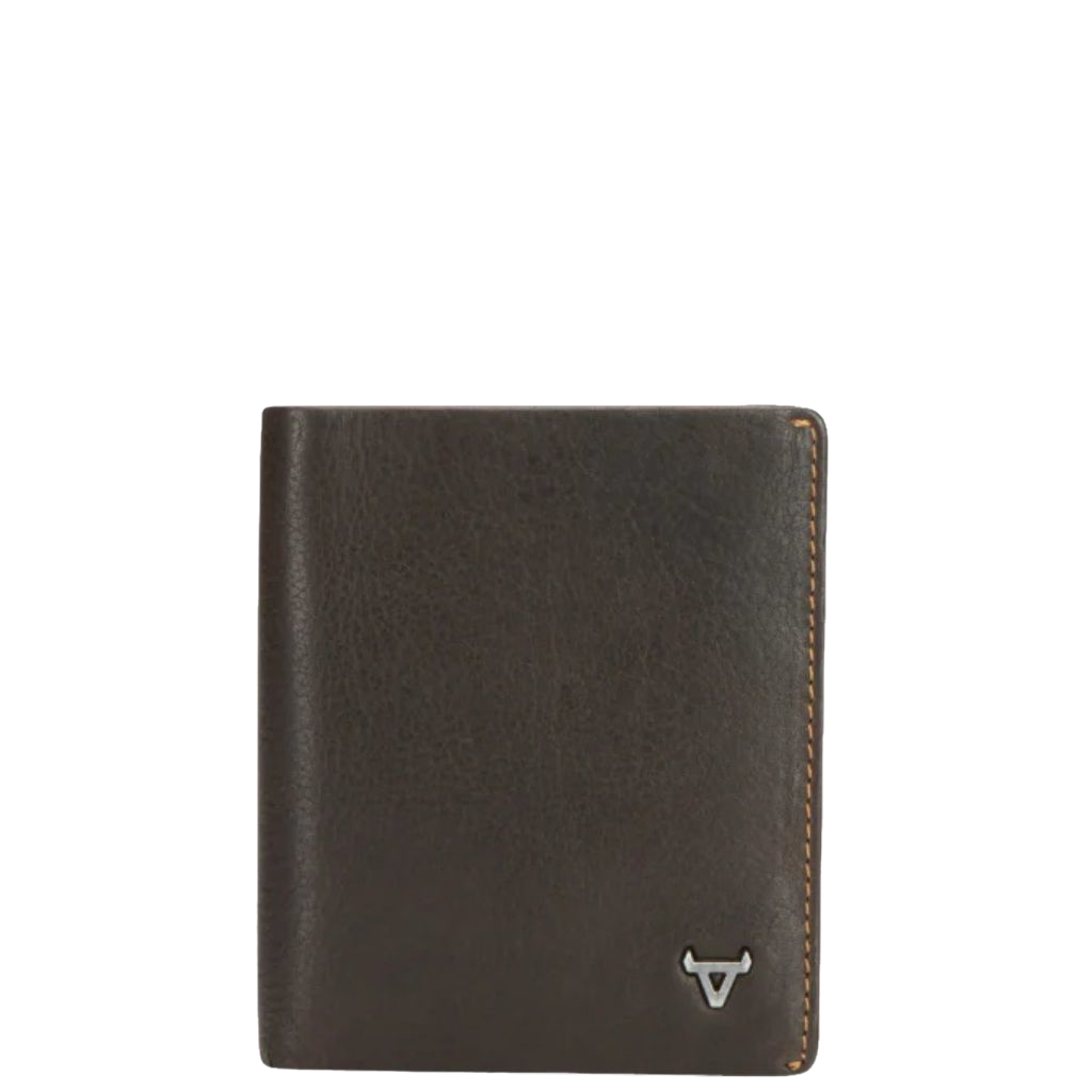 Brando Eastwood leather wallet 2002 brown front primary