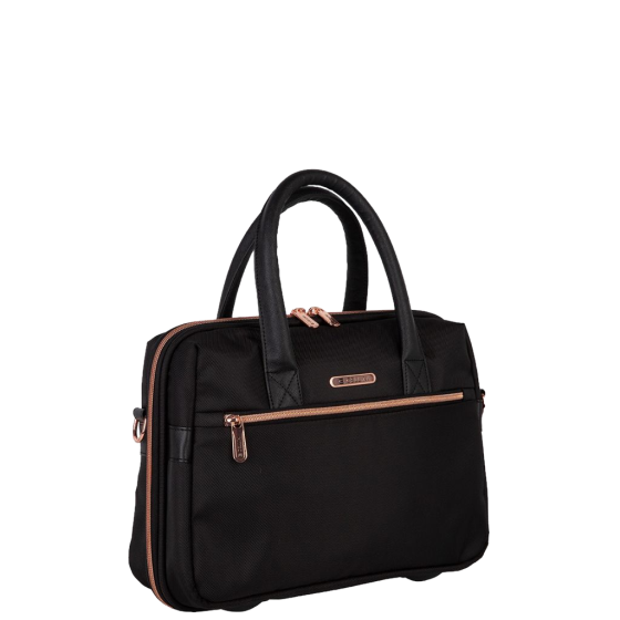 Cellini Allure Beauty Case Black 46532 front 3qrtr primary