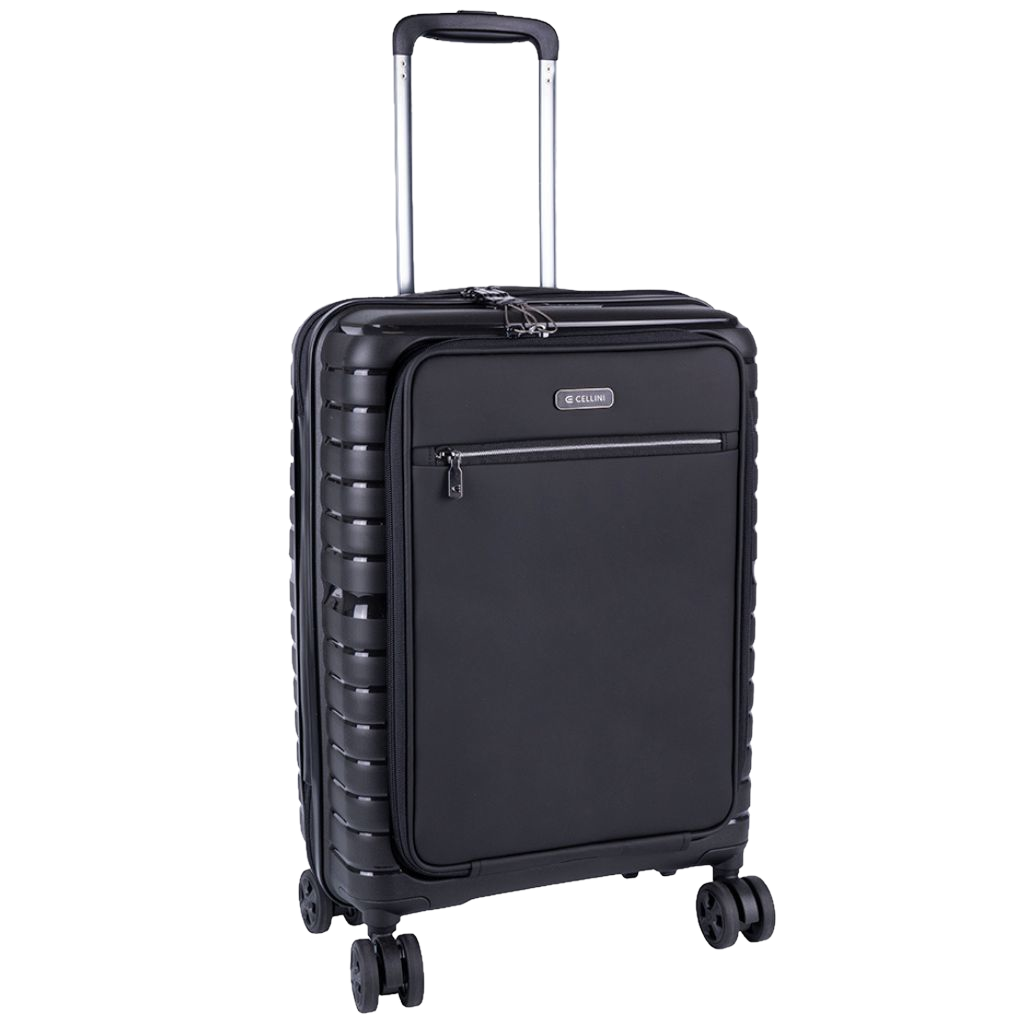 Cellini Bizlite Easy access 55cm Spinner 840 black front3qrtr primary