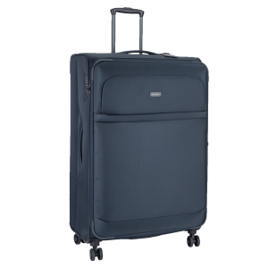 Cellini Microlite S 799 84cm Extra Large check in spinner ink blue front3qrtr primary