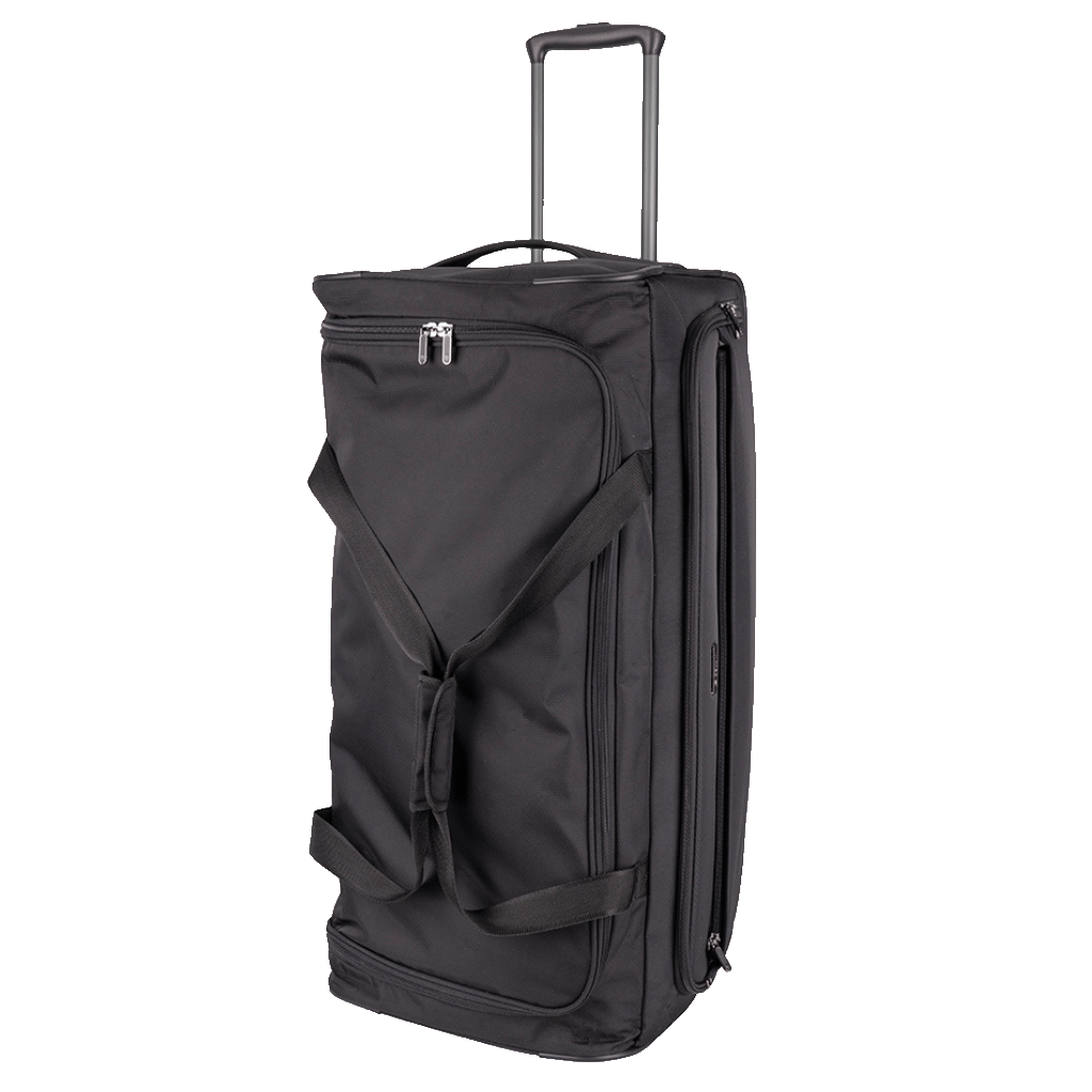Cellini Microlite S Lrg trolley Duffle 79973 black front3qrtr primary
