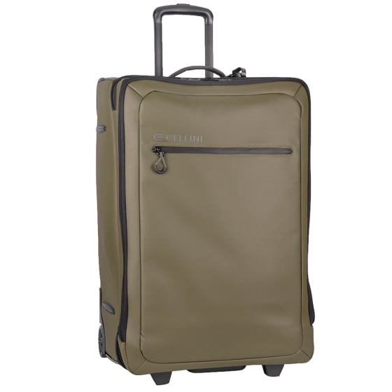 Cellini Nomad Trolley Luggage 273 LArge Green khaki front3qrtr primary