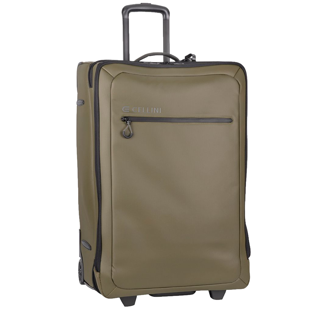 Cellini Nomad Trolley Luggage 273 LArge Green khaki front3qrtr primary
