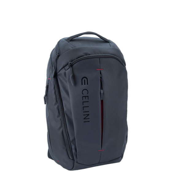 Cellini Sidekick 29365 Black Laptop Backpack front 3qrtr primary