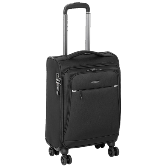 Cellini Smartcase Business Carry on Black 18351 front3qrtr primary
