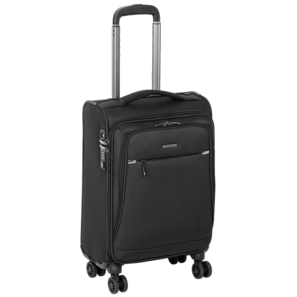 Cellini Smartcase Business Carry on Black 18351 front3qrtr primary