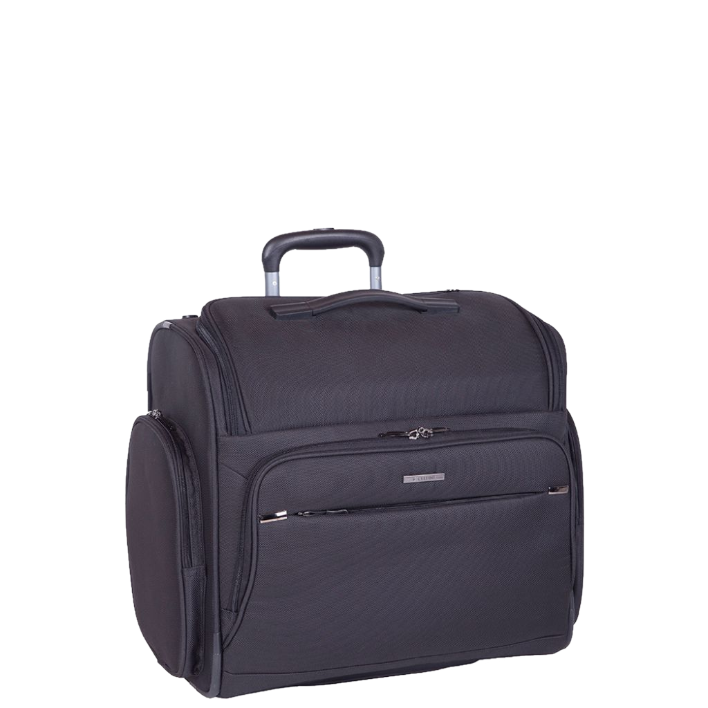 Cellini Smartcase Mobile business Trolley Black 18346 front 3qrtr primary