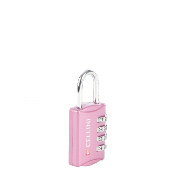 Cellini Travel Essentials 4 dial TSA combination lock 33104 pink primary