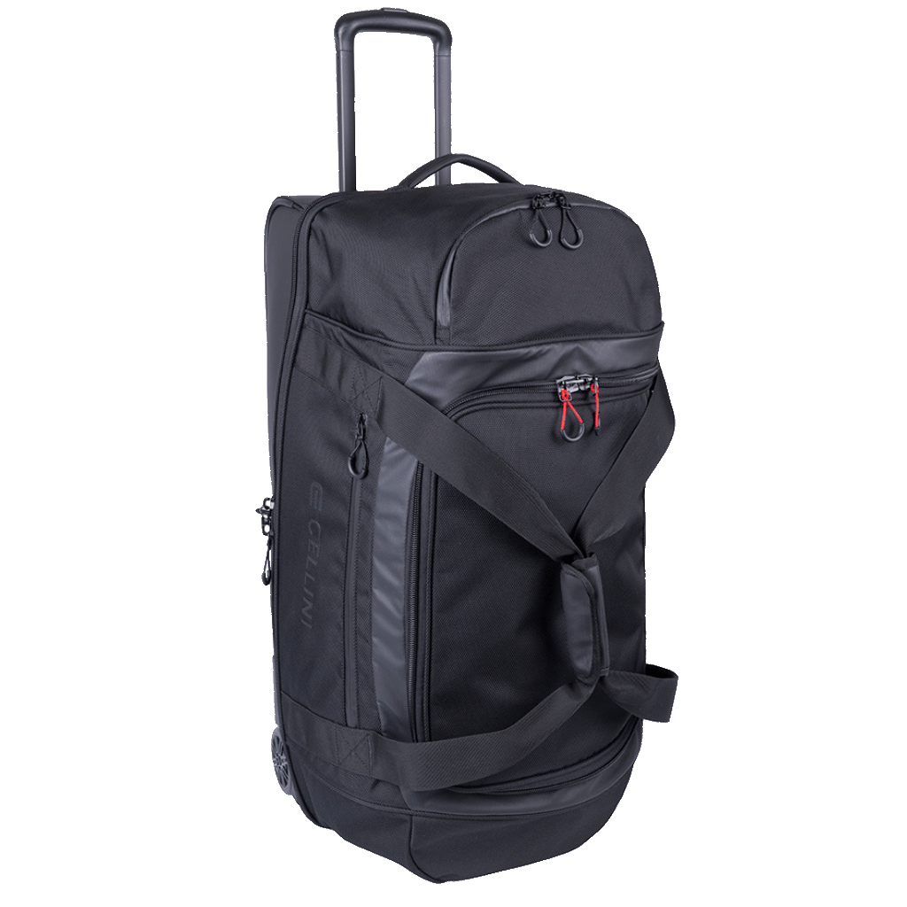 Cellini Xplorer 266 TRolley Duffle Large Black front3qrtr primary