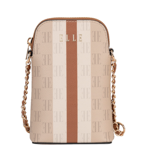 ELLE Monogram EL101163 Phone Sling multi front