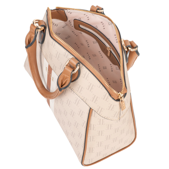 ELLE Monogram EL10120 Dome Handbag multi interior