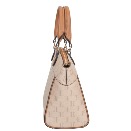 ELLE Monogram EL10120 Dome Handbag multi side R