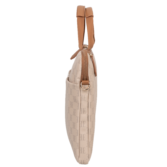 ELLE Monogram EL10182 Slimline Laptop Bag multi side R
