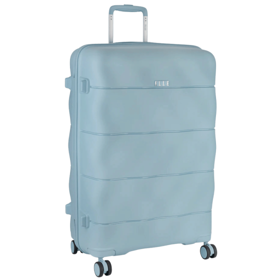 Elle Spinner Luggage Large Pastel Blue front3qrtr