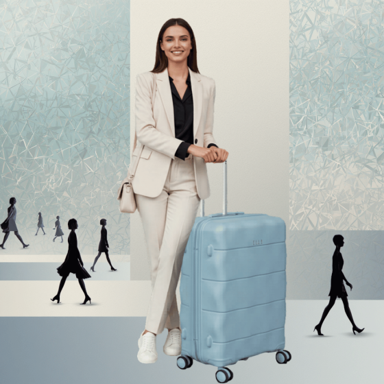 Elle luggage lifestyle