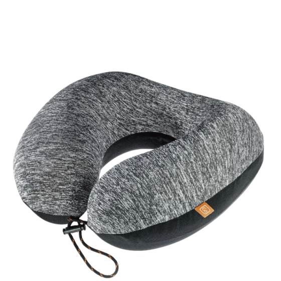 Go TRavel 485 Memory foam pillow orange front3qrtr