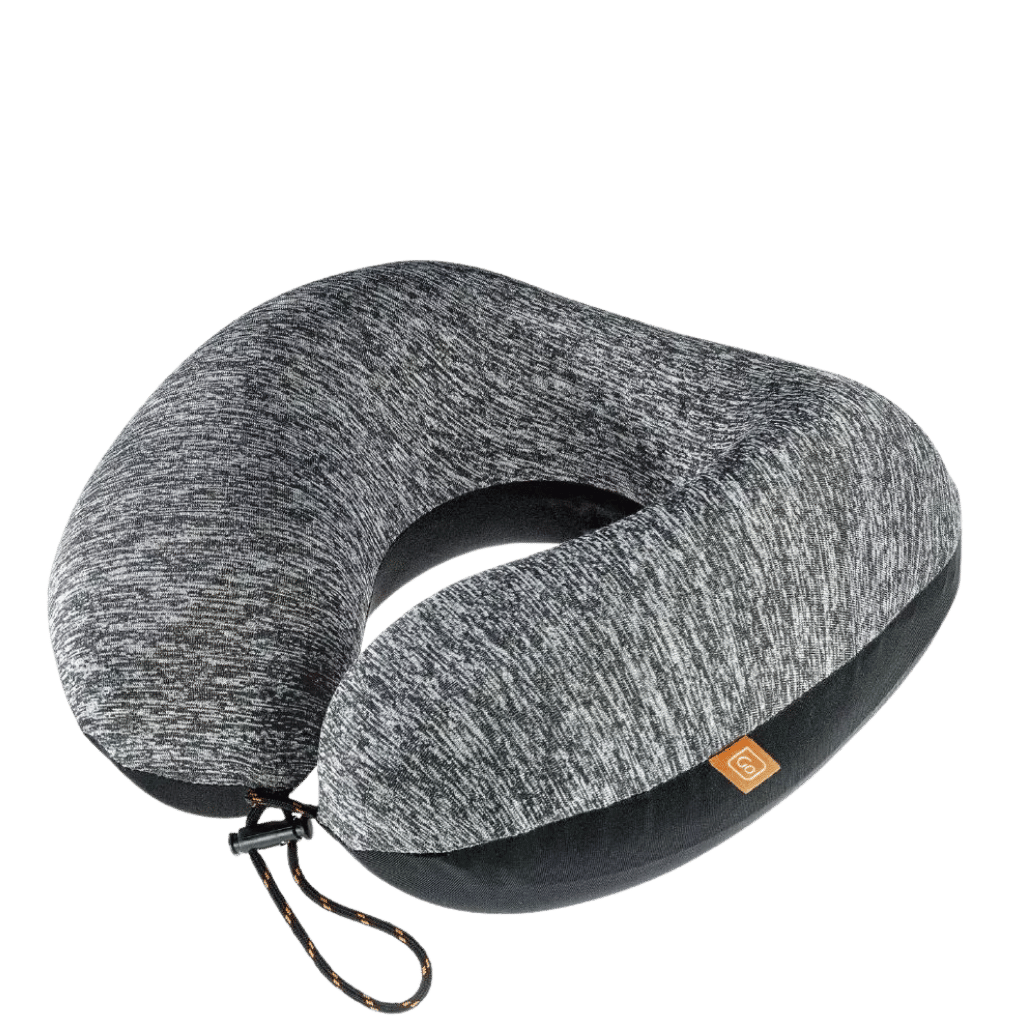 Go TRavel 485 Memory foam pillow orange front3qrtr