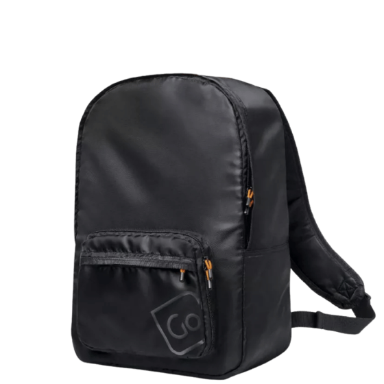 Go TRavel 865 lightweight foldaway backpack black front3qrtr