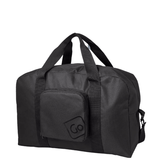 Go TRavel 868 foldaway duffle bag black front3qrtr