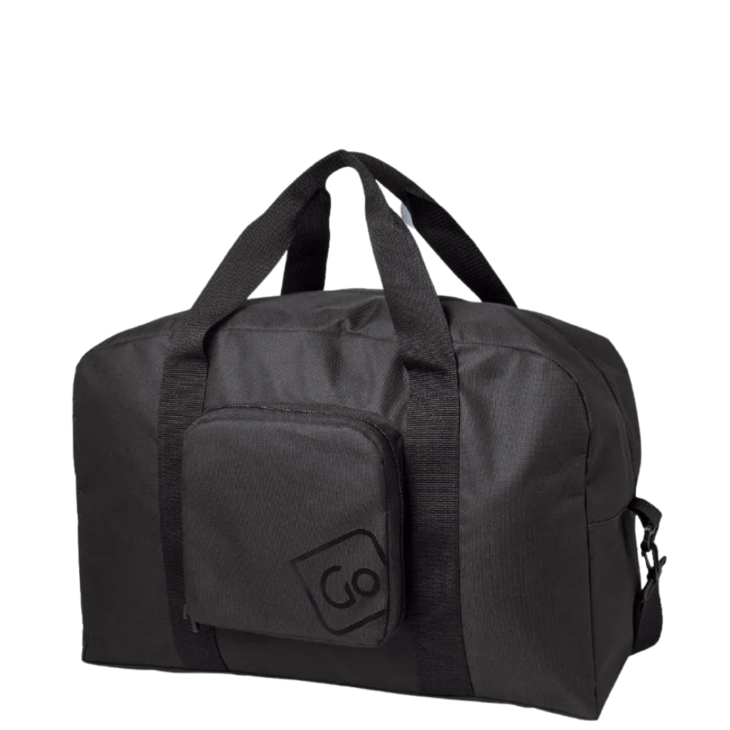Go TRavel 868 foldaway duffle bag black front3qrtr