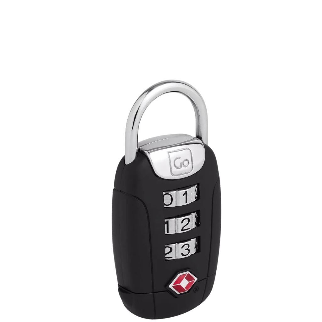Go Travel Twist TSA Padlock black 358 101 front3qrtr