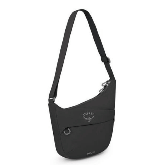 Osprey Daylite Crossbody pouch black front3qrtr