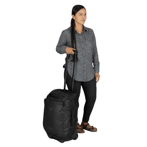 Osprey New Rolling Transporter 40L black lifestyle1