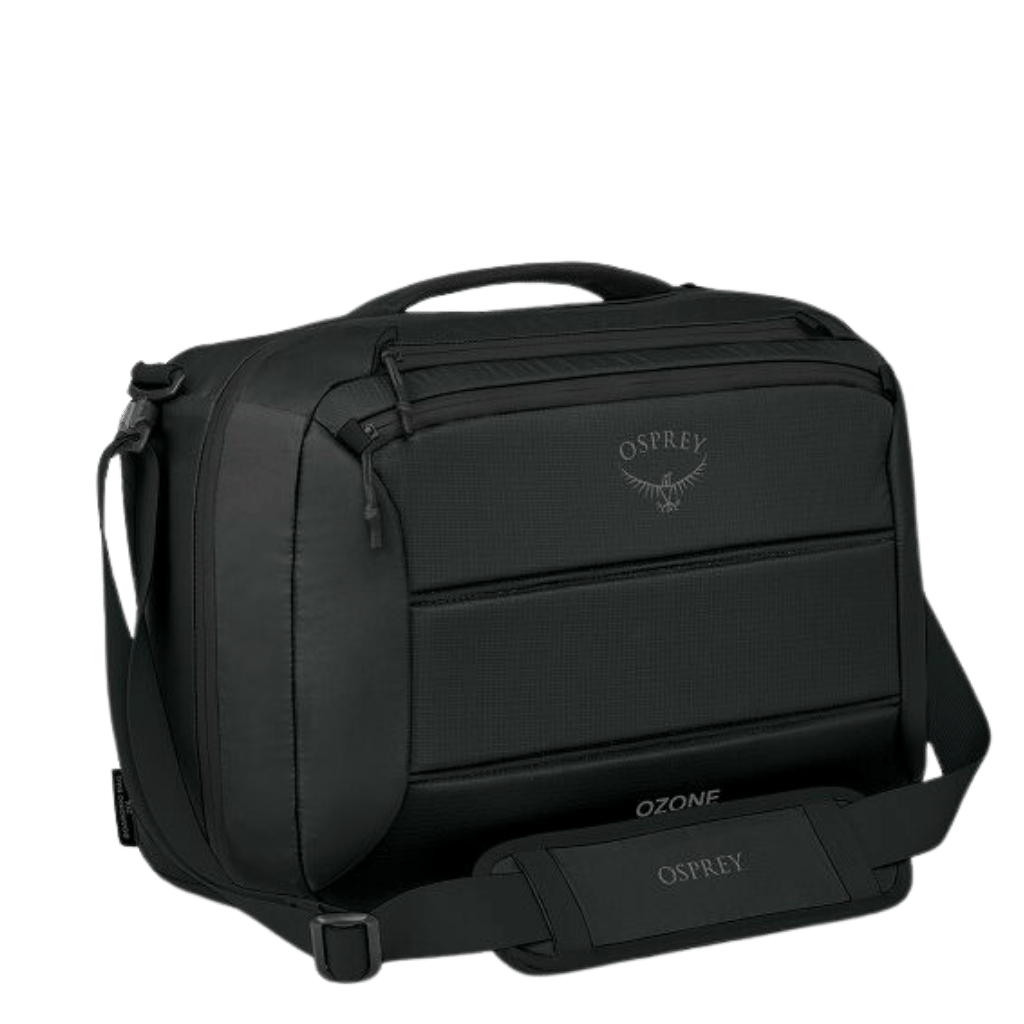 Osprey Ozone 20L boarding briefcase black front3qrtr