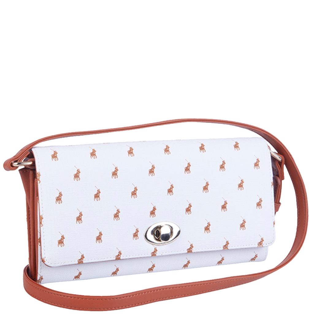 Polo New iconic travel purse 43260 White front3qrtr primary